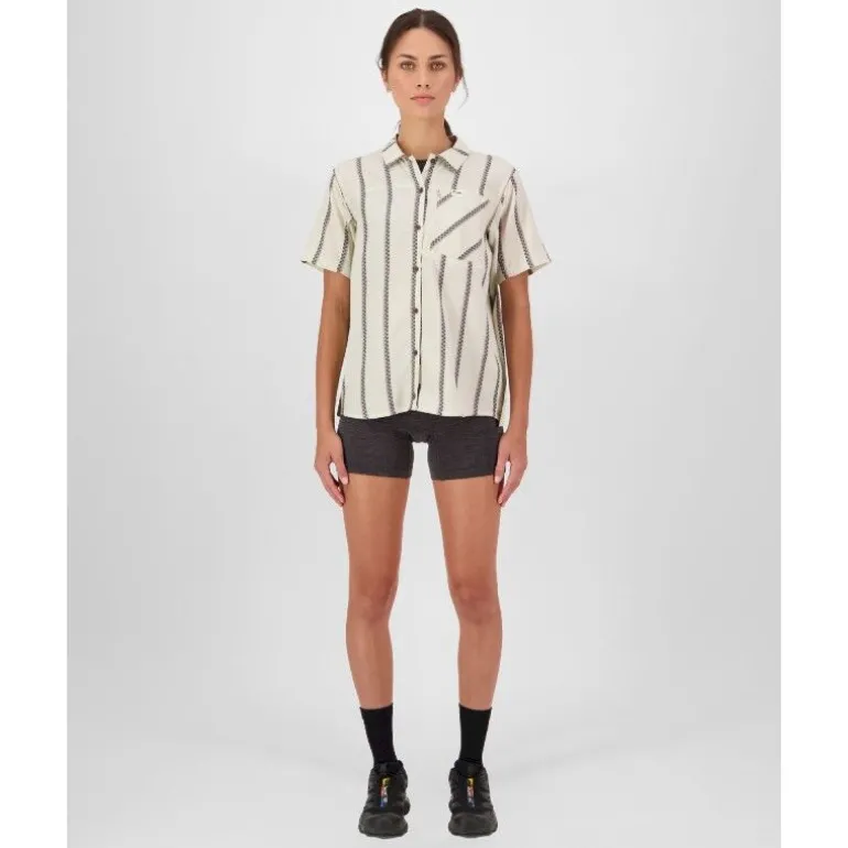 Mons RoyaleAT Merino Short Sleeve Shirt - Chemise en laine mérinos femme