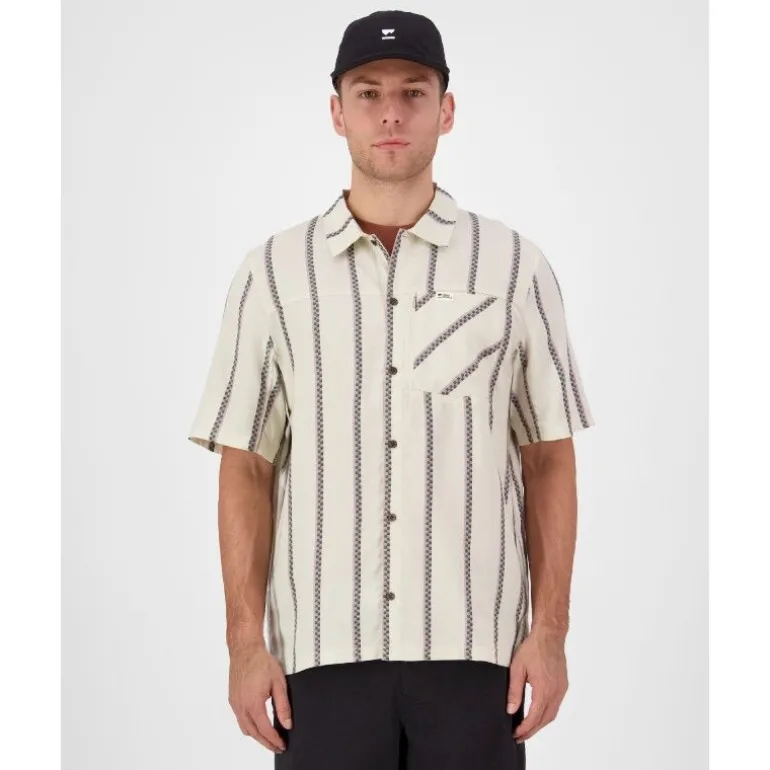Mons RoyaleAT Merino Short Sleeve Shirt - Chemise en laine mérinos homme