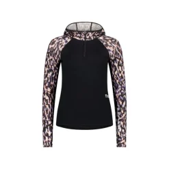 Mons RoyaleBella Merino Long Sleeve Hood - Polaire en laine mérinos femme
