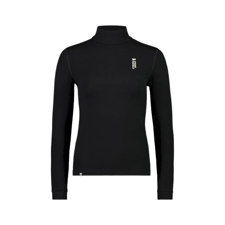 Mons RoyaleCascade Merino Flex Mock Neck Long Sleeve - Maillot thermique laine mérinos femme