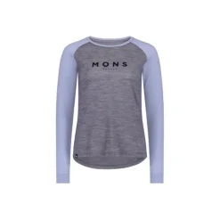 Mons RoyaleIcon Merino Raglan Long Sleeve - T-shirt en laine mérinos femme