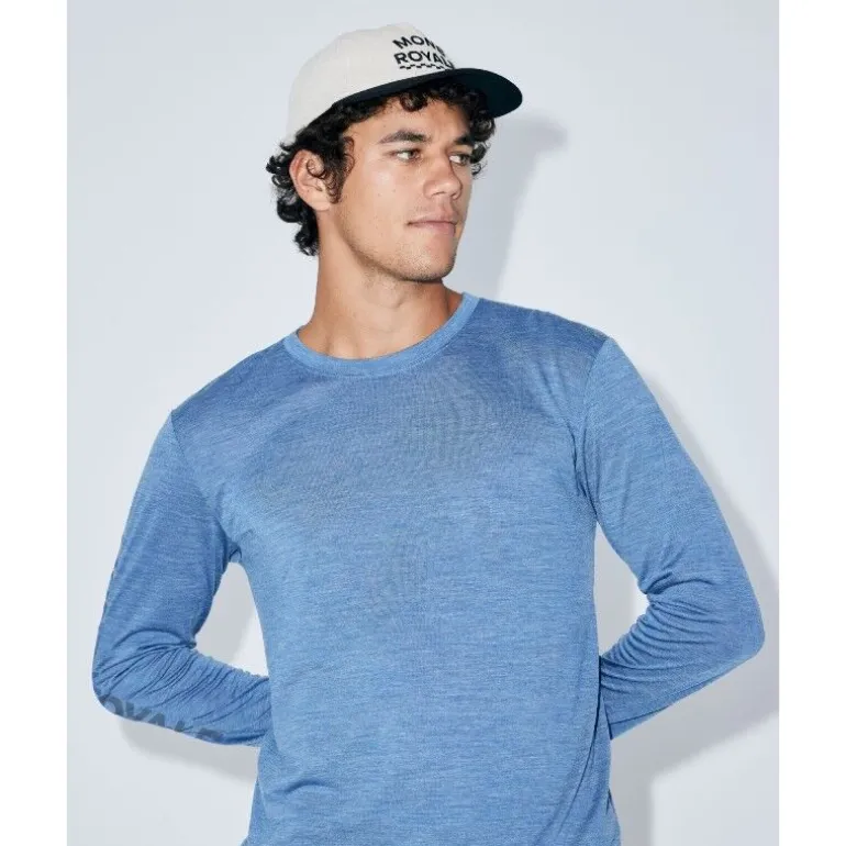 Mons RoyaleZephyr Merino Tencel™ Long Sleeve - T-shirt en laine mérinos homme
