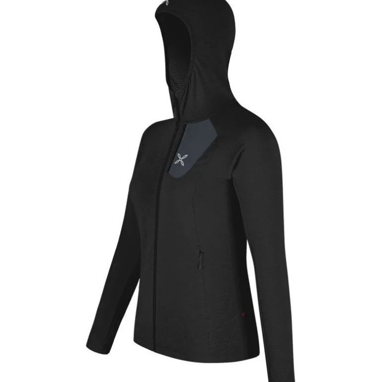 MonturaVertigo Power Grid Hooded Maglia - Polaire femme