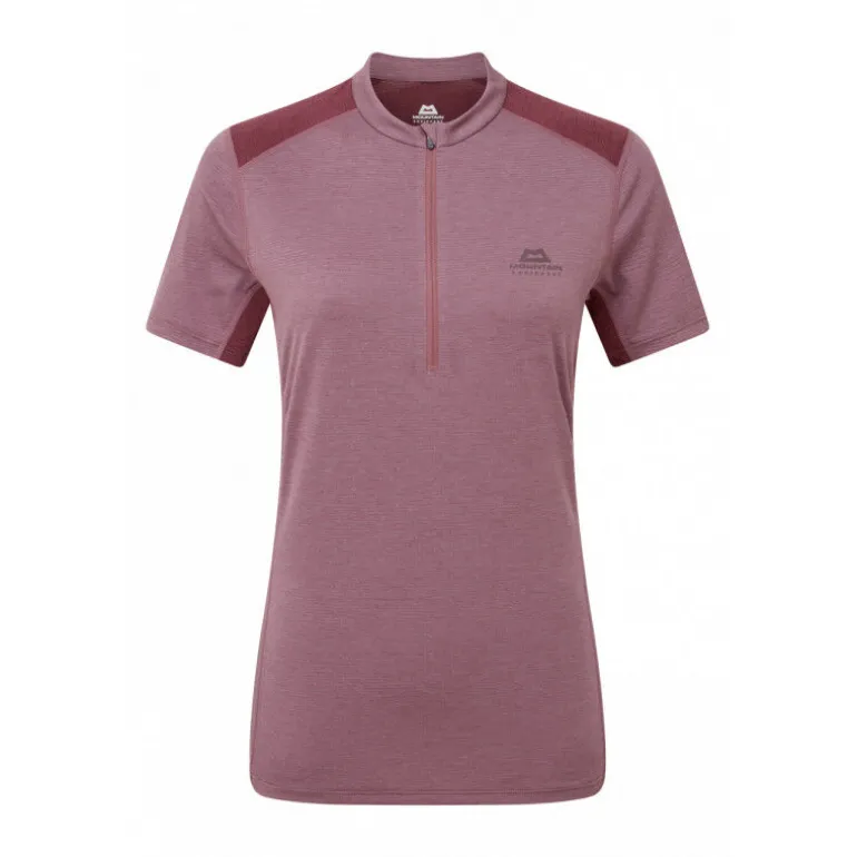 Mountain EquipmentNava SS Zip T - T-shirt femme