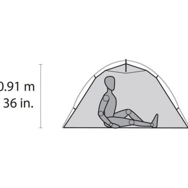MSRHubba NX Solo - Tente 1 personne 3 saisons
