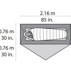 MSRHubba NX Solo - Tente 1 personne 3 saisons