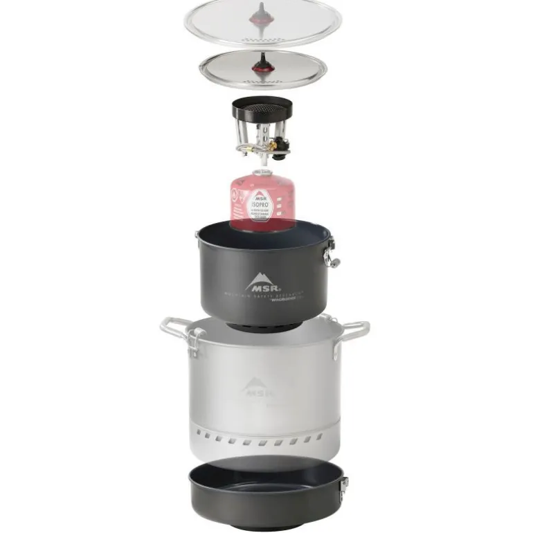 MSRWindBurner Stove System Combo - Réchaud à gaz