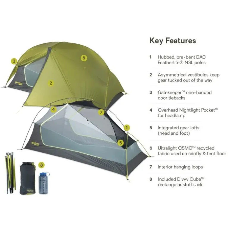 Nemo EquipmentDragonfly OSMO 2P - Tente
