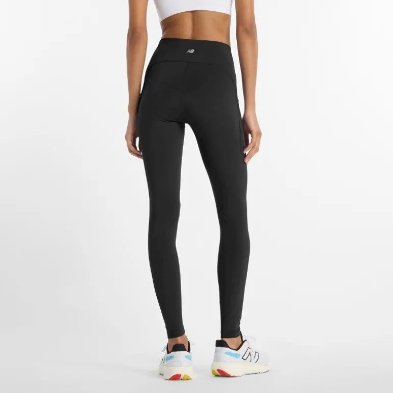 New BalanceNB Sleek Pocket High Rise Legging 27" - Collant running femme