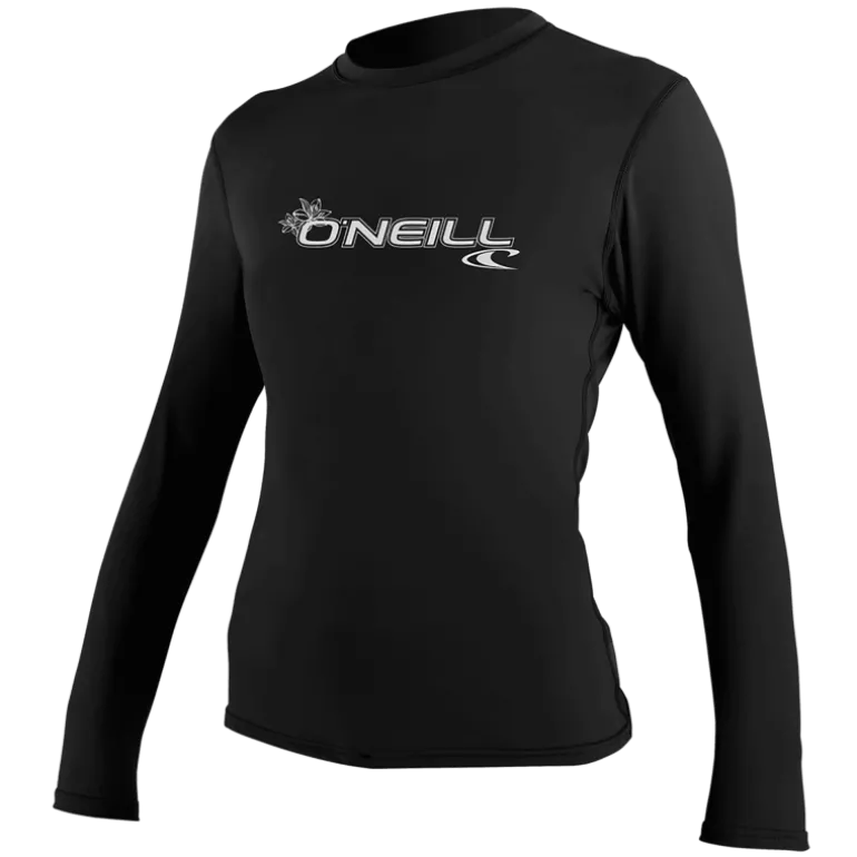 O'NeillWms Basic Skins L/S Sun Shirt logo - Lycra femme