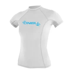 O'NeillWms Basic Skins S/S Rash Guard logo - Lycra femme