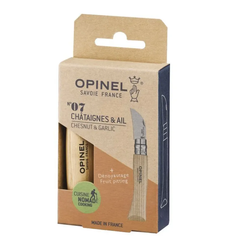 OpinelN°07 Châtaigne et Ail - Couteau