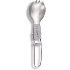 OptimusSpork - Cuillère / Fourchette Pliable en Titane