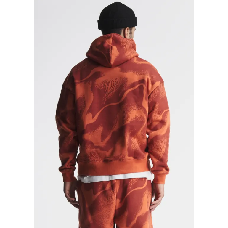 OrageAlpine Print Hoodie - Sweatshirt