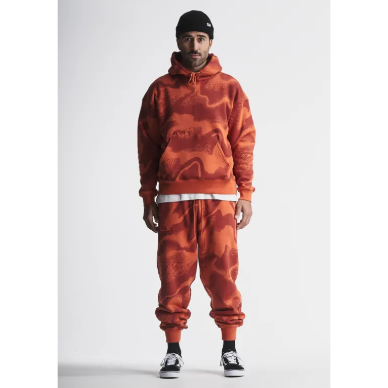 OrageAlpine Print Hoodie - Sweatshirt
