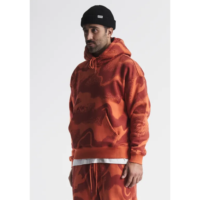 OrageAlpine Print Hoodie - Sweatshirt