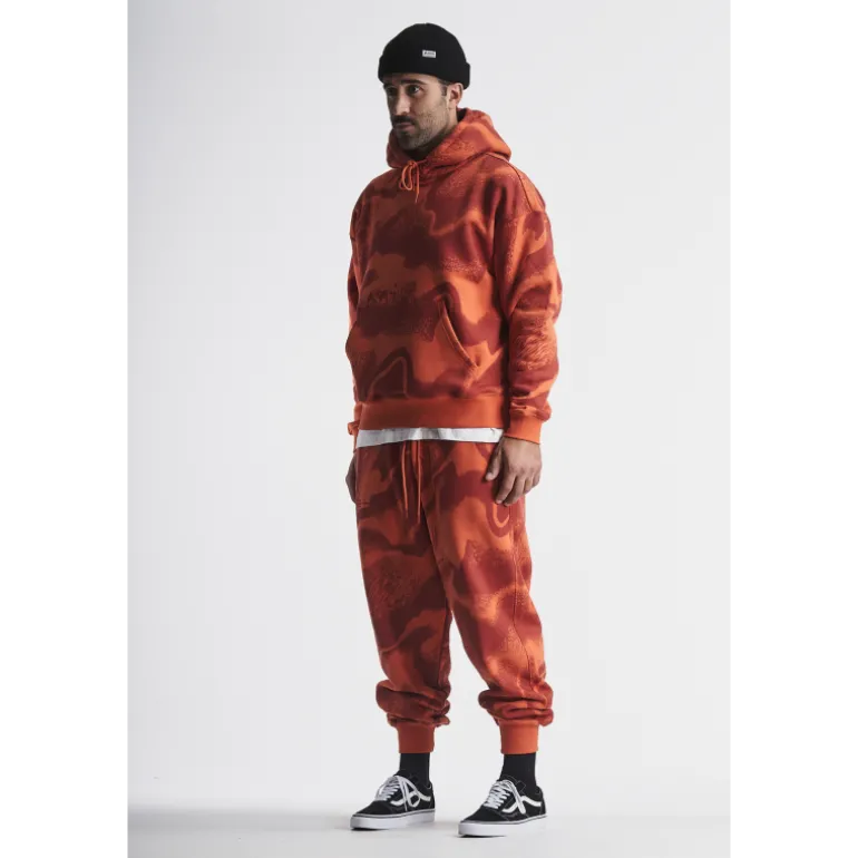 OrageAlpine Print Hoodie - Sweatshirt