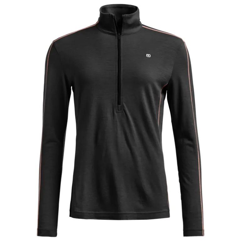 Ortovox185 Rock'N'Wool Zip Neck - Maillot thermique laine mérinos femme