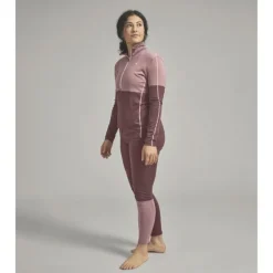 Ortovox185 Rock'N'Wool Zip Neck - Maillot thermique laine mérinos femme