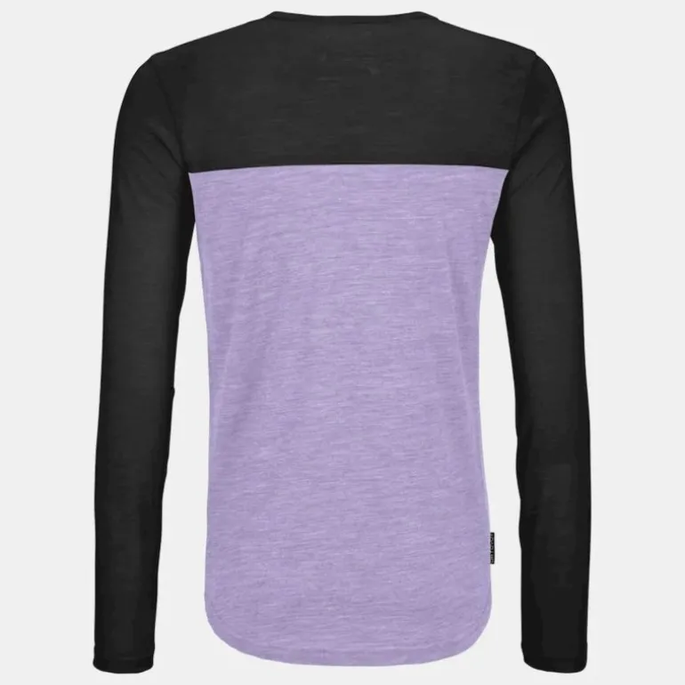 Ortovox150 Cool Logo LS - T-shirt en laine mérinos femme