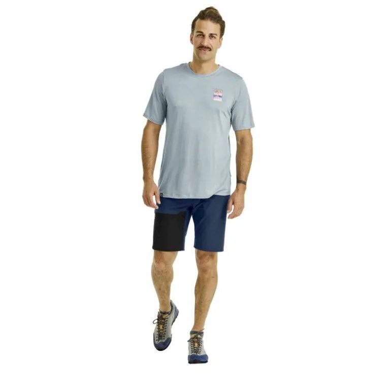 Ortovox140 Cool Mountain Gradient TS - T-shirt en laine mérinos homme