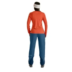 Ortovox150 Cool Mountain Silhouette LS - T-shirt en laine mérinos femme