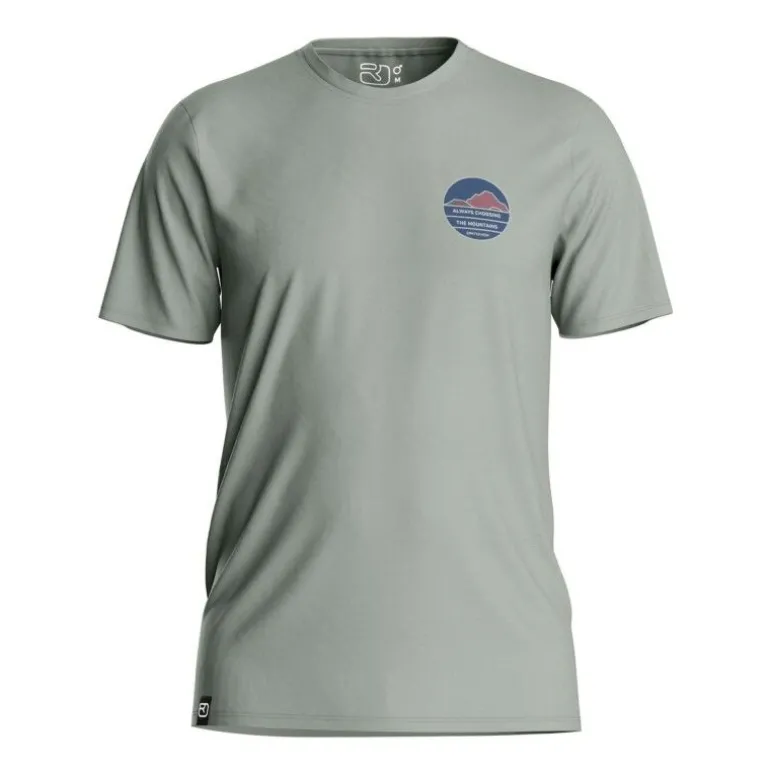Ortovox120 Cool Tec Choose Mountain TS - T-shirt en laine mérinos homme