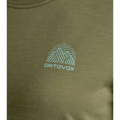 Ortovox120 Cool Tec Mountain Stripe TS - T-shirt en laine mérinos femme