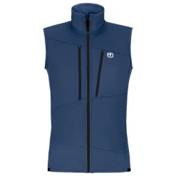 OrtovoxFleece Grid Vest - Veste sans manches homme