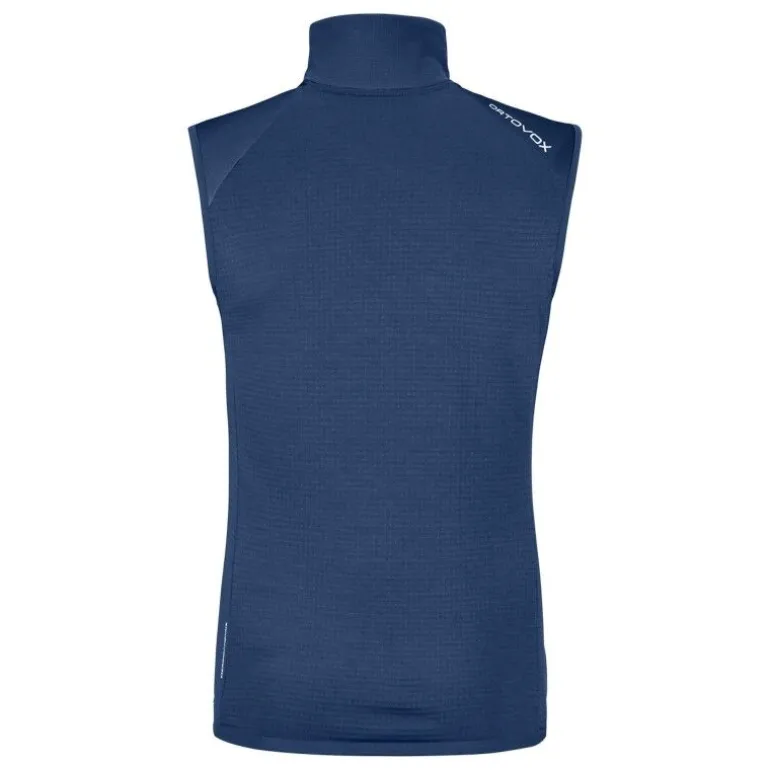 OrtovoxFleece Grid Vest - Veste sans manches homme