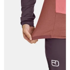 OrtovoxFleece Grid Vest - Veste sans manches femme