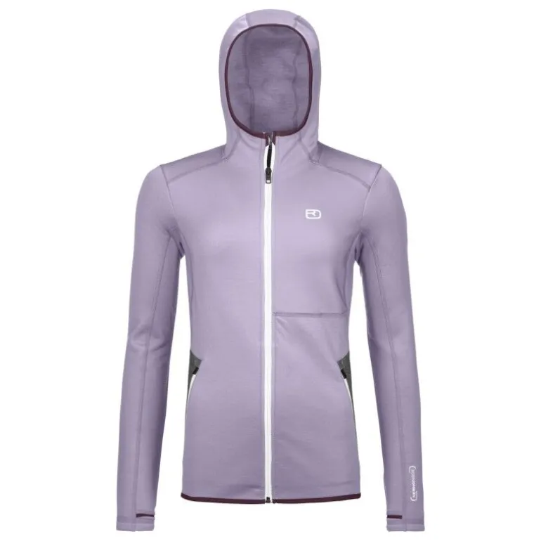 OrtovoxFleece Hoody - Polaire femme