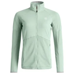 OrtovoxFleece Light Grid Jacket - Polaire en laine mérinos femme