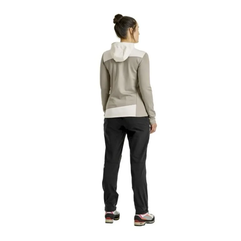 OrtovoxFleece Light Hoody - Polaire en laine mérinos femme