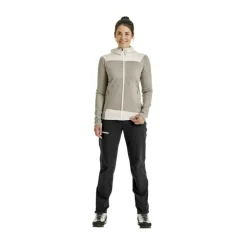 OrtovoxFleece Light Hoody - Polaire en laine mérinos femme