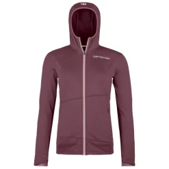 OrtovoxFleece Light Hoody - Polaire en laine mérinos femme