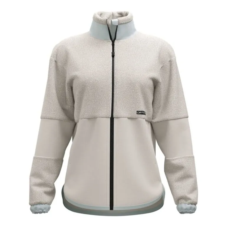 OrtovoxFleece Teddy Jacket - Polaire en laine mérinos femme