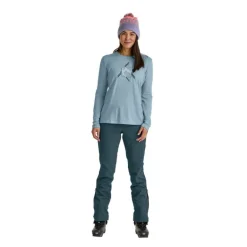 Ortovox185 Merino Mountain Cutout LS - T-shirt en laine mérinos femme