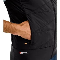 OrtovoxSwisswool Piz Duan Vest - Doudoune sans manche en laine mérinos homme