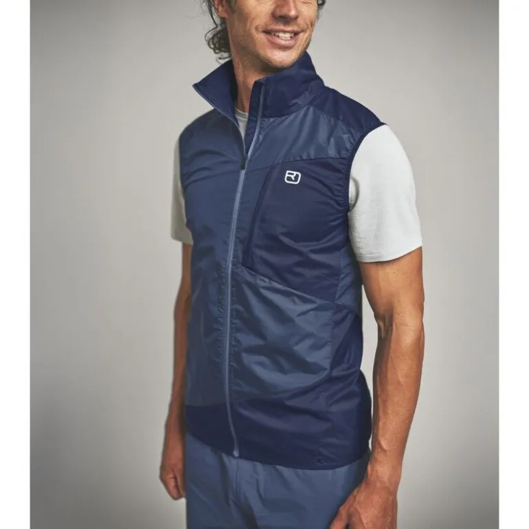 OrtovoxTrace Windbreaker Vest - Veste sans manches homme
