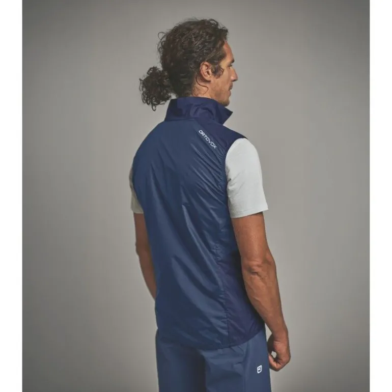 OrtovoxTrace Windbreaker Vest - Veste sans manches homme