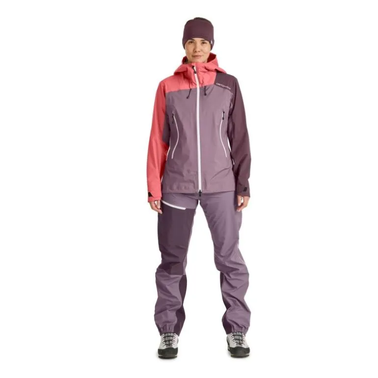 OrtovoxWestalpen 3L Light Pants - Pantalon imperméable femme