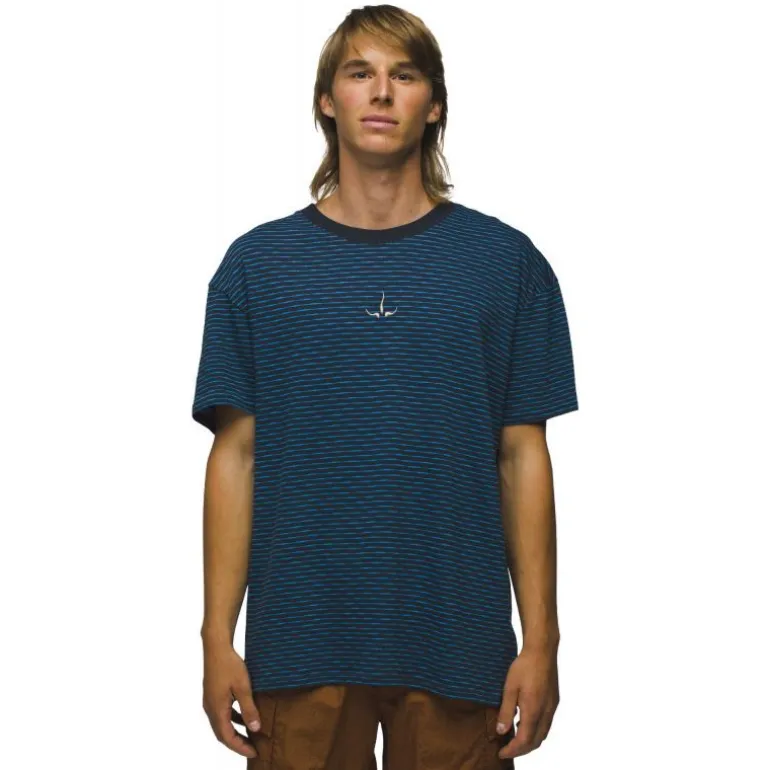 PranaPaxton Striped SS Tee - T-shirt