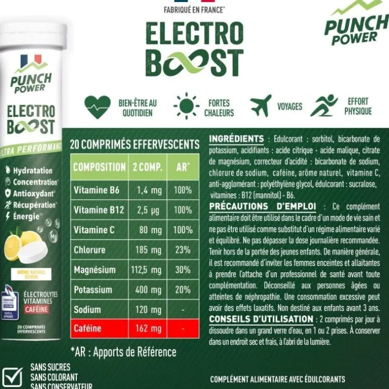 Punch PowerElectroboost - Boisson énergétique