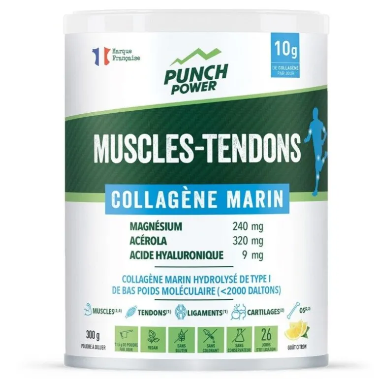 Punch PowerMuscles-Tendons Collagene Marin Poudre 300 g