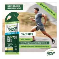 Punch PowerPack 6 Gels Effort Intense - Gel énergétique