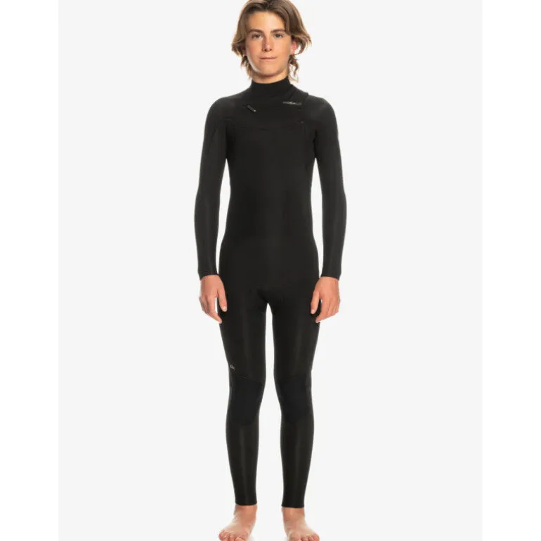 Quiksilver4/3mm Boy's Everyday Sessions Chest Zip - Combinaison de surf enfant