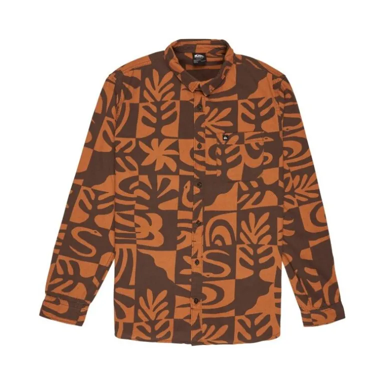QuiksilverMotherfly Printed Ls Shirt - Chemise homme