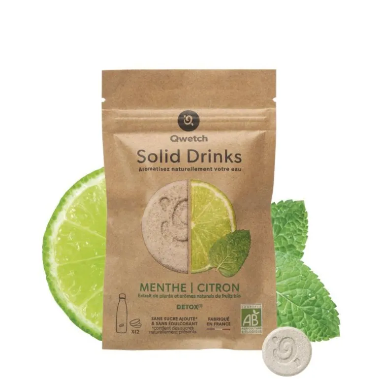 QwetchSolid Drinks Bio - Boisson énergétique