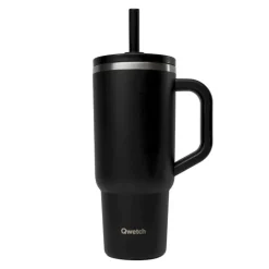 QwetchTravel Cup Isotherme inox w/ Bouchon Étanche - Mug